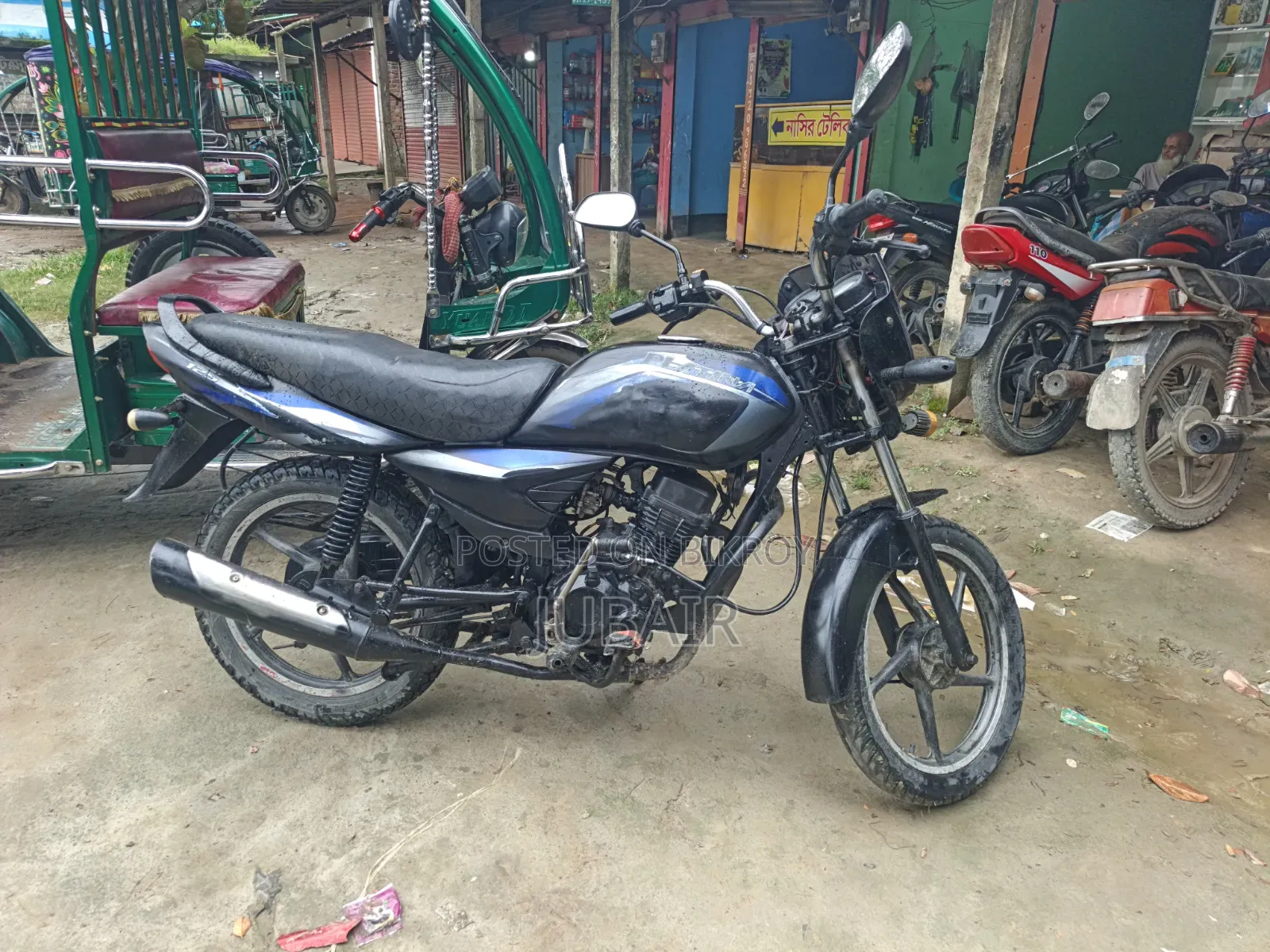 Bajaj Platina 100 2017 Black