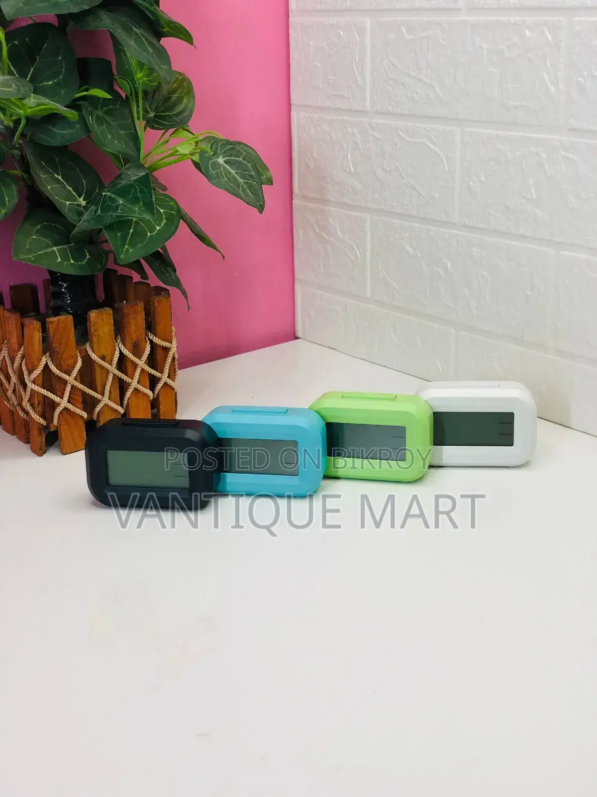 LED Mini Digital LCD Table Alarm Clock Timers T0388