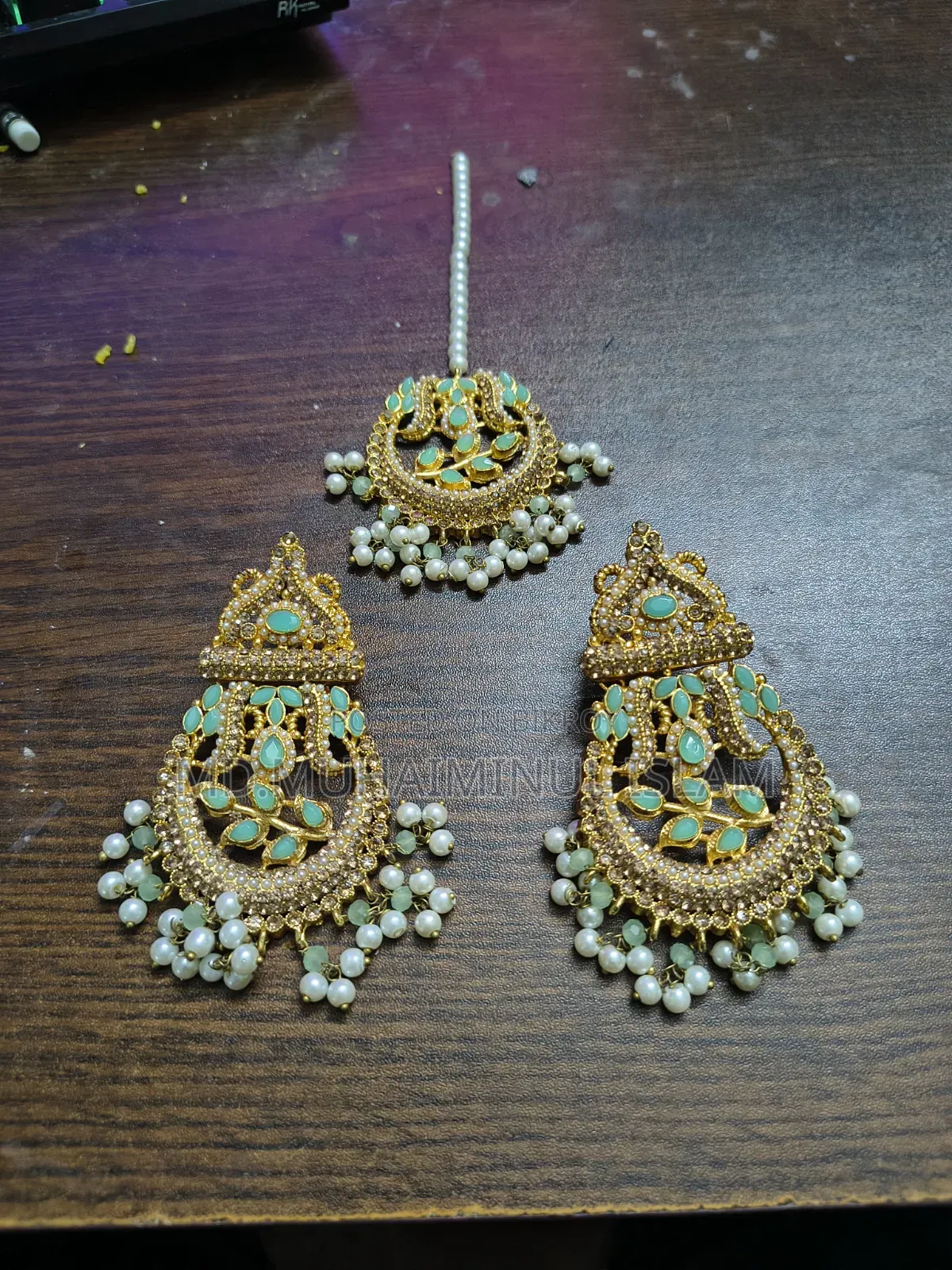 ইমিটেশন কানের দুল আর টিকলি। Imitation Earing and Tikli.
