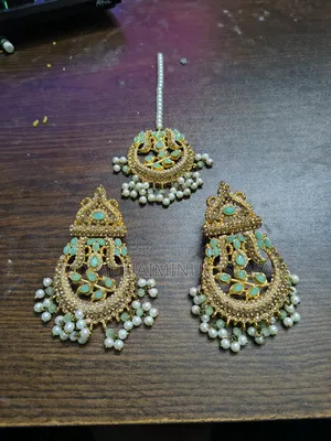 ইমিটেশন কানের দুল আর টিকলি। Imitation Earing and Tikli.
