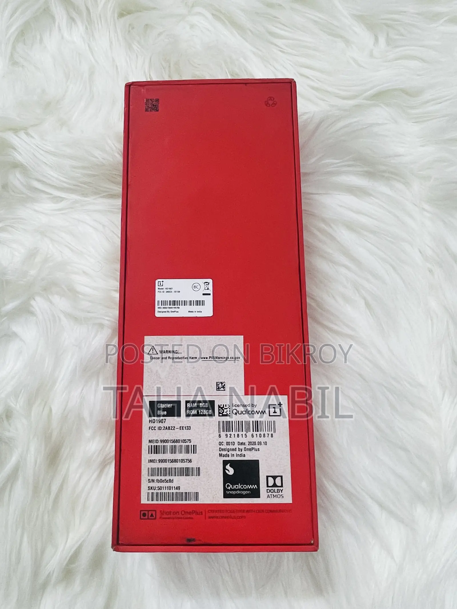 OnePlus 7T 128 GB Blue