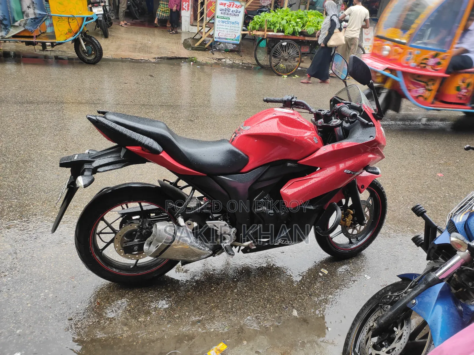 Suzuki Gixxer SF 2018 Red