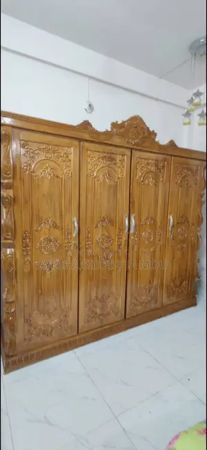 Full Chittagong Teak Wood Almirah