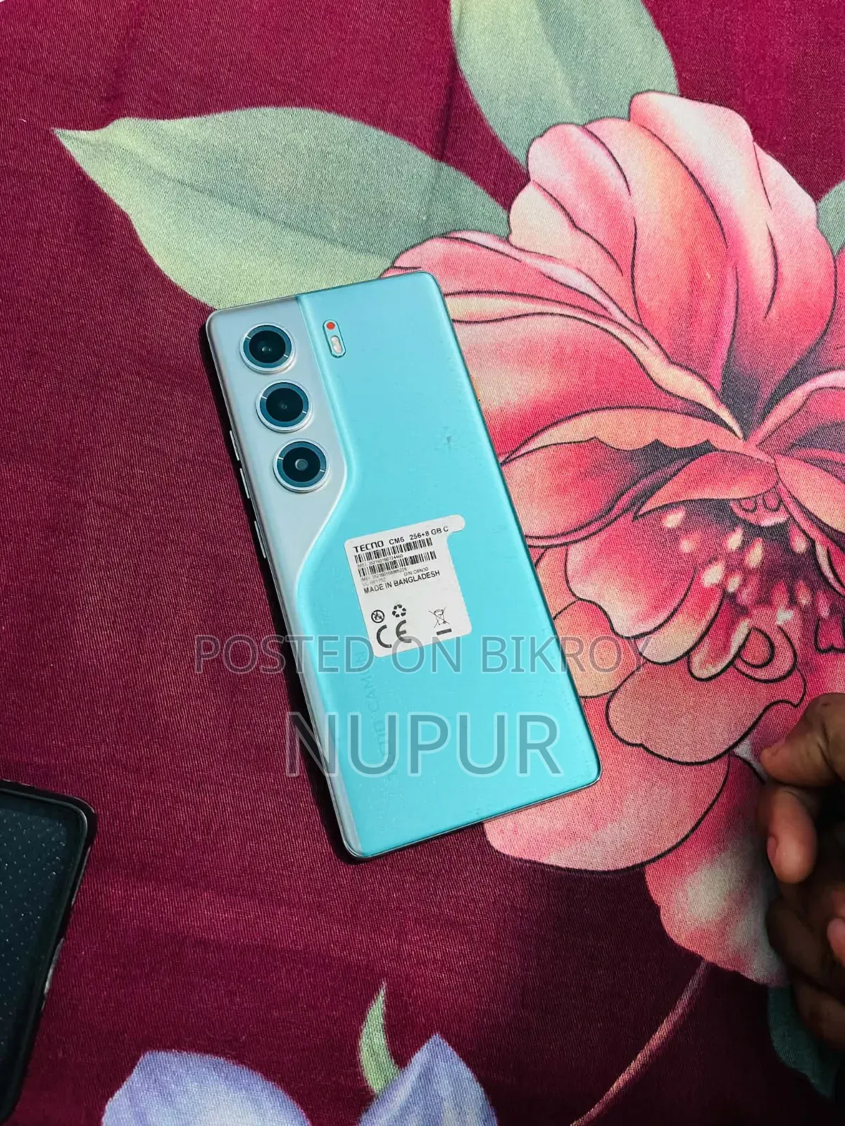 Tecno Camon 40 Pro 4G 256 GB Blue