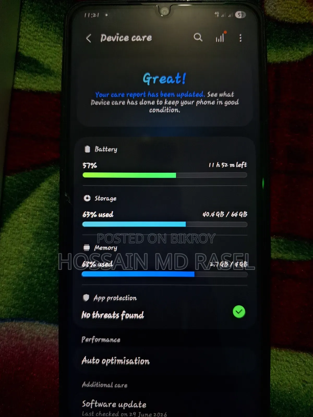Samsung Galaxy A06 64 GB Black