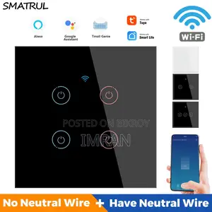 Smart Wifi Touch Switch (4 Gang)