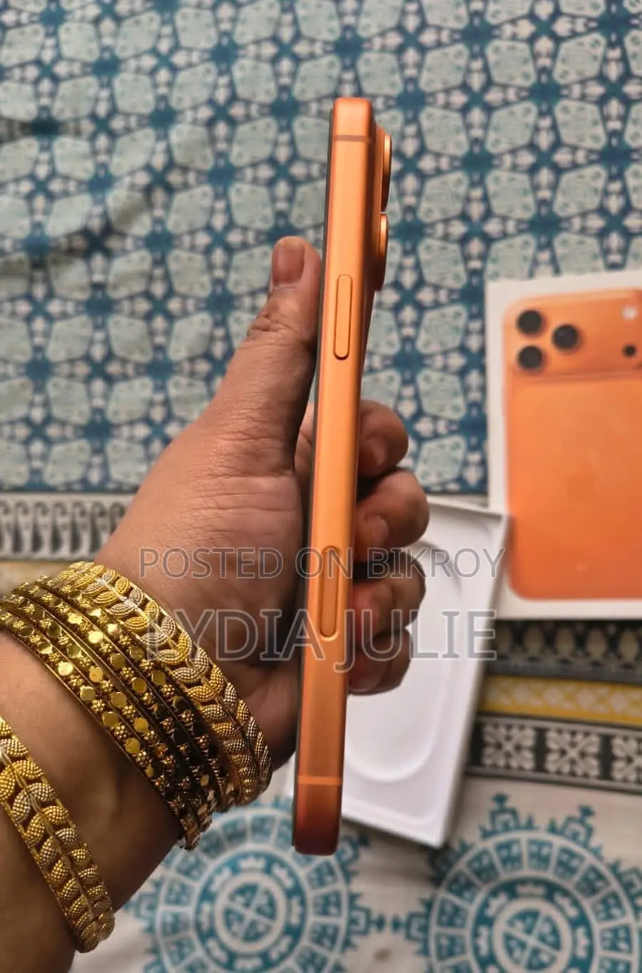 নতুন অ্যাপল আইফোন ১৭ প্রো ম্যাক্স ২৫৬ জিবি অরেঞ্জ