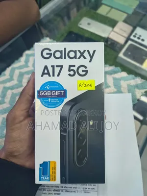 New Samsung Galaxy A17 5G 128 GB Black