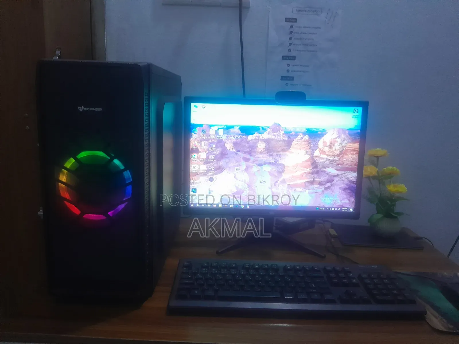 Desktop Computer Gigabyte GA-H110MSTX-HD3-ZK 8GB Intel Core i3 SSD 1T
