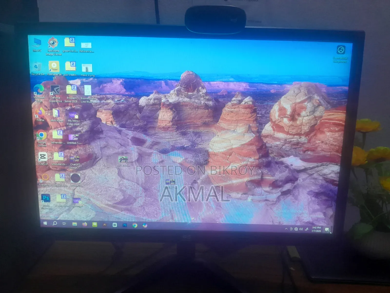 Desktop Computer Gigabyte GA-H110MSTX-HD3-ZK 8GB Intel Core i3 SSD 1T