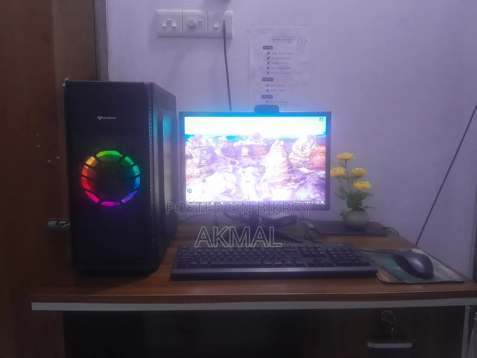 Desktop Computer Gigabyte GA-H110MSTX-HD3-ZK 8GB Intel Core i3 SSD 1T