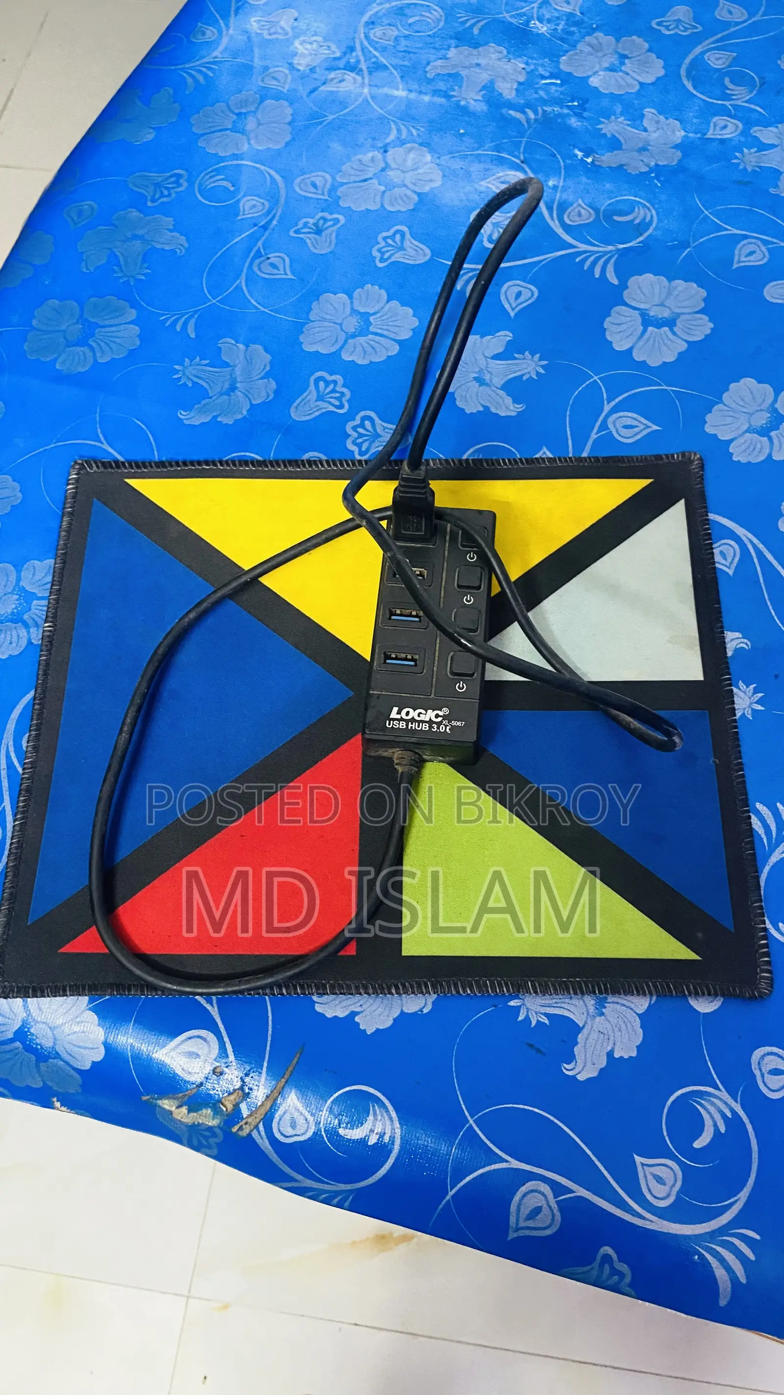 Logic Xl-5067 Usb Hub 3.0 (4 Ports With Switch)