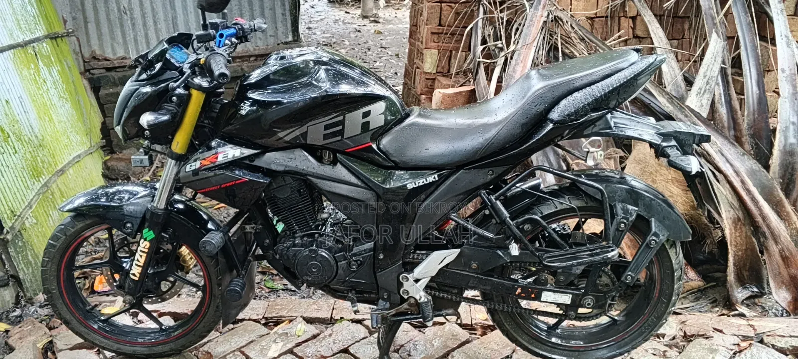 Suzuki Gixxer Monotone 2018 Black
