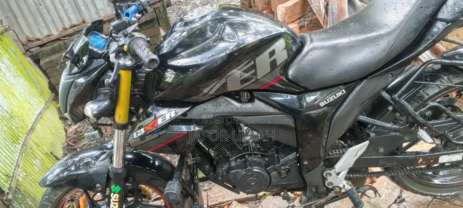 Suzuki Gixxer Monotone 2018 Black