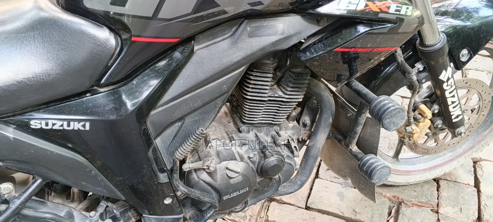 Suzuki Gixxer Monotone 2018 Black