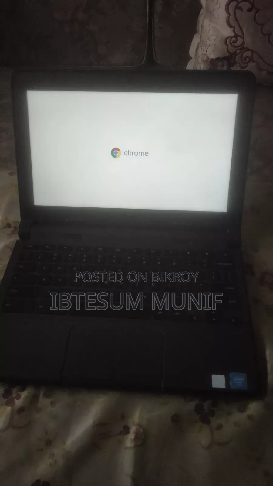 ল্যাপটপ ডেল ক্রোমবুক ১১ ৪জিবি ইন্টেল কোর আই৫ এইচডিডি ১২৮জিবি