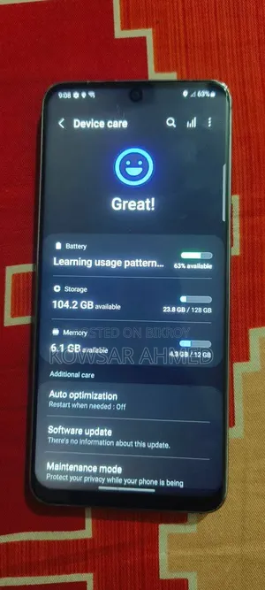 Samsung Galaxy S20 128 GB Orange