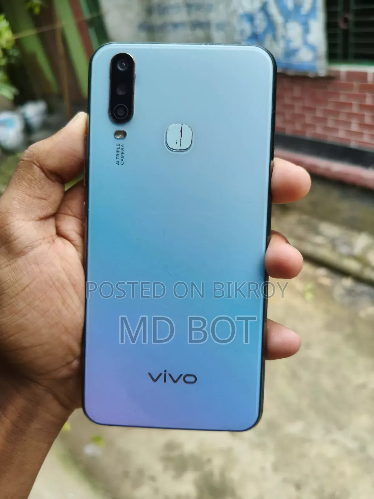 Vivo Y17 256 GB Blue