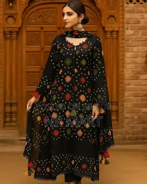 ডিজিটাল প্রিন্ট থ্রি পিস