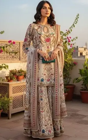 Eid Special Digital Print Three Piece