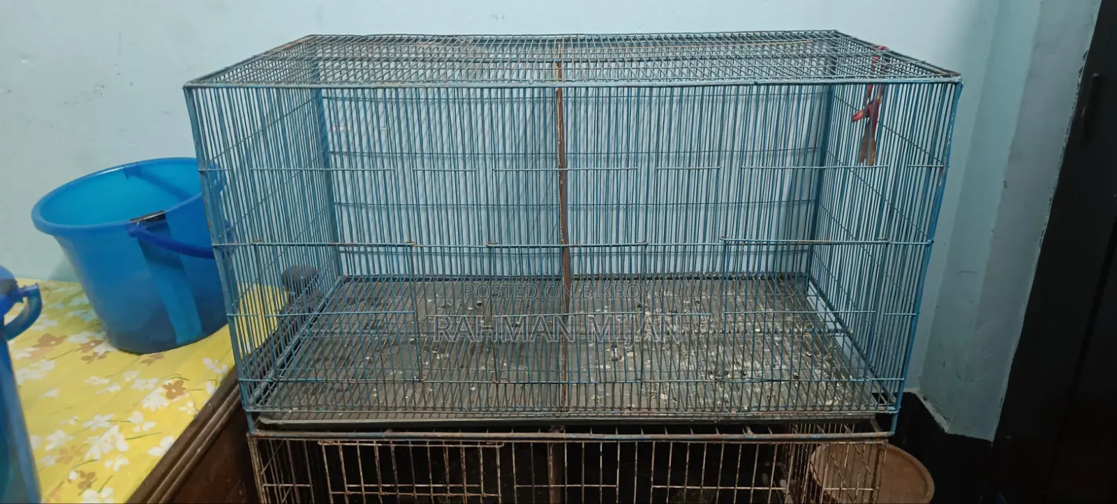 ২ টি খাঁচা বিক্রয় করা হইবে