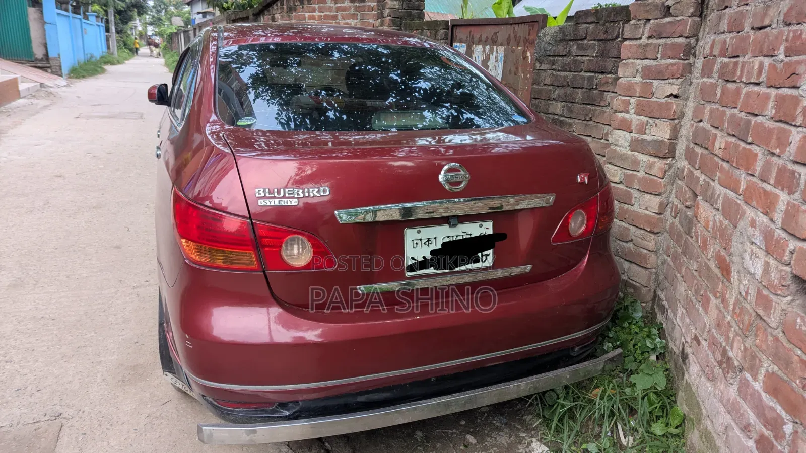 Nissan Bluebird Sylphy 2006 Maroon
