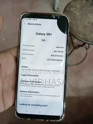 Samsung Galaxy S8 Plus 64 GB Black