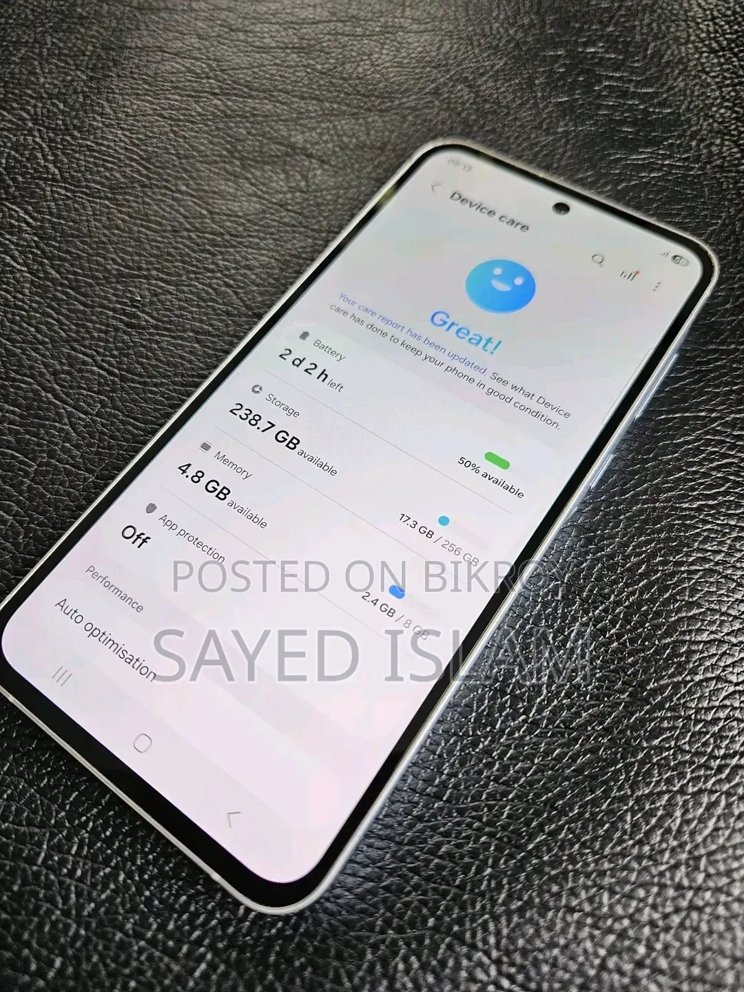 Samsung Galaxy A55 256 GB White