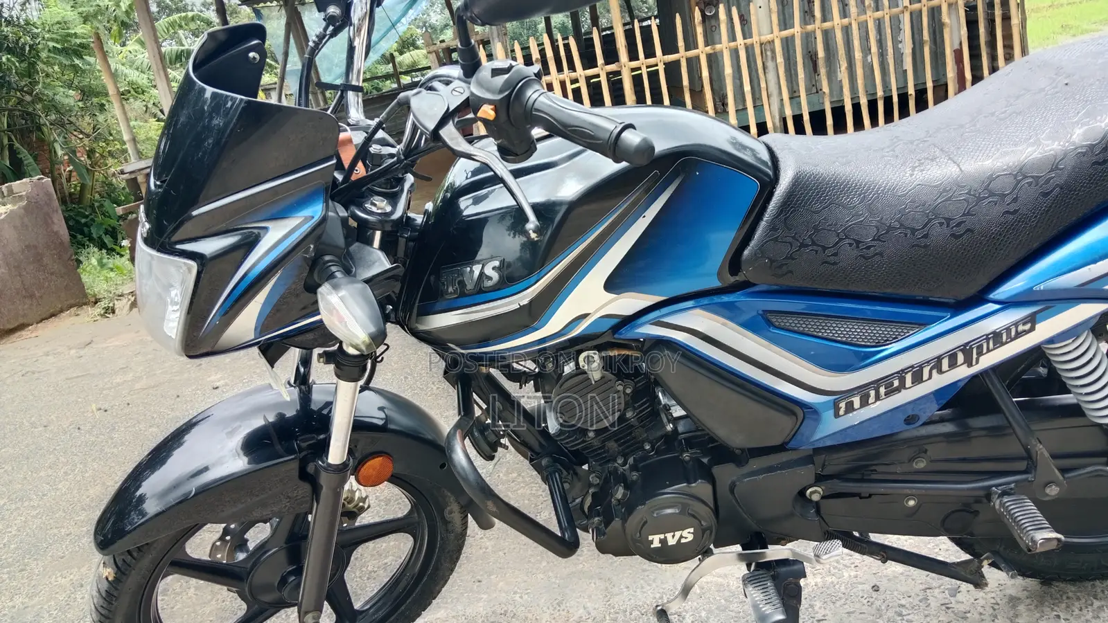 TVS Metro Plus 2022 Blue