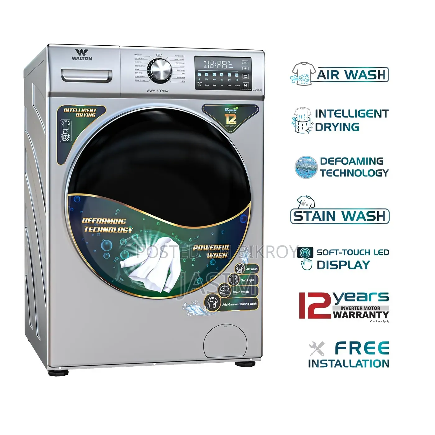 Walton Washing Machine Absolutely Fresh
