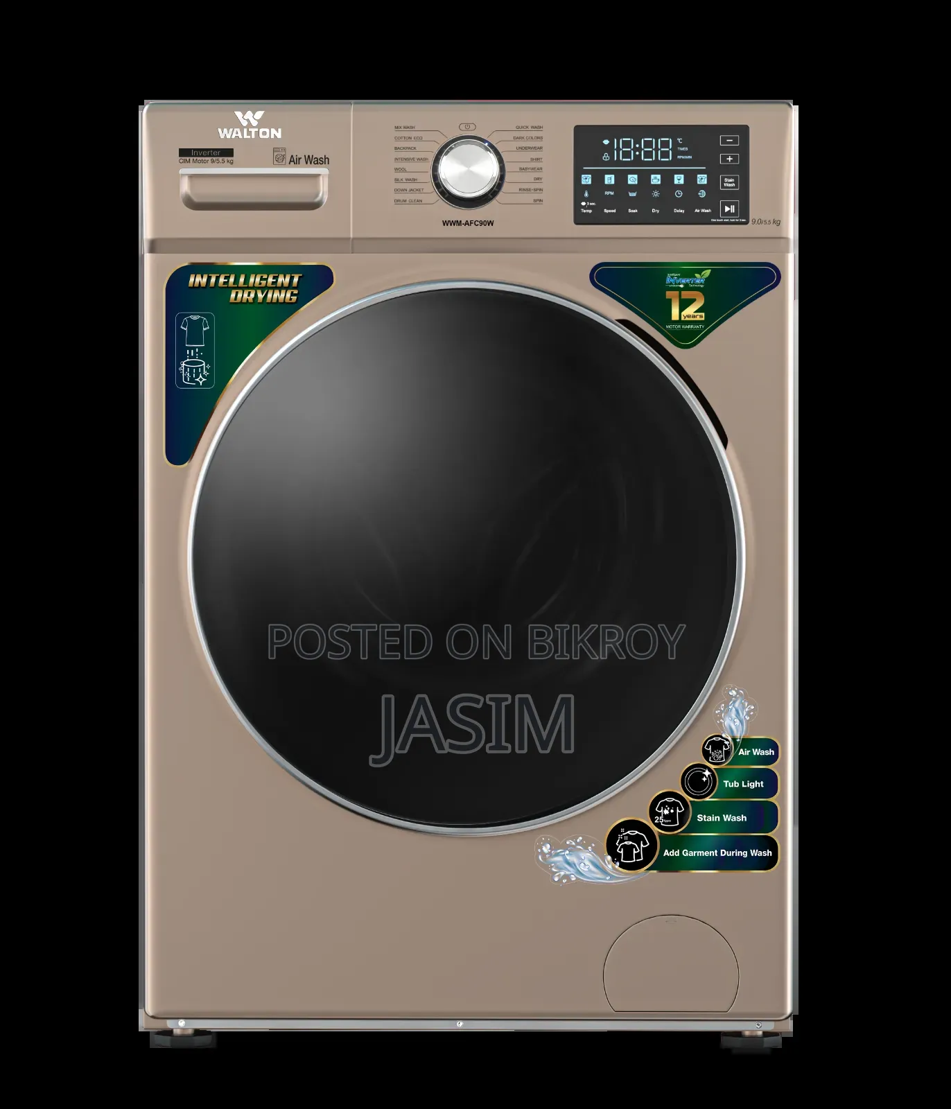Walton Washing Machine Absolutely Fresh