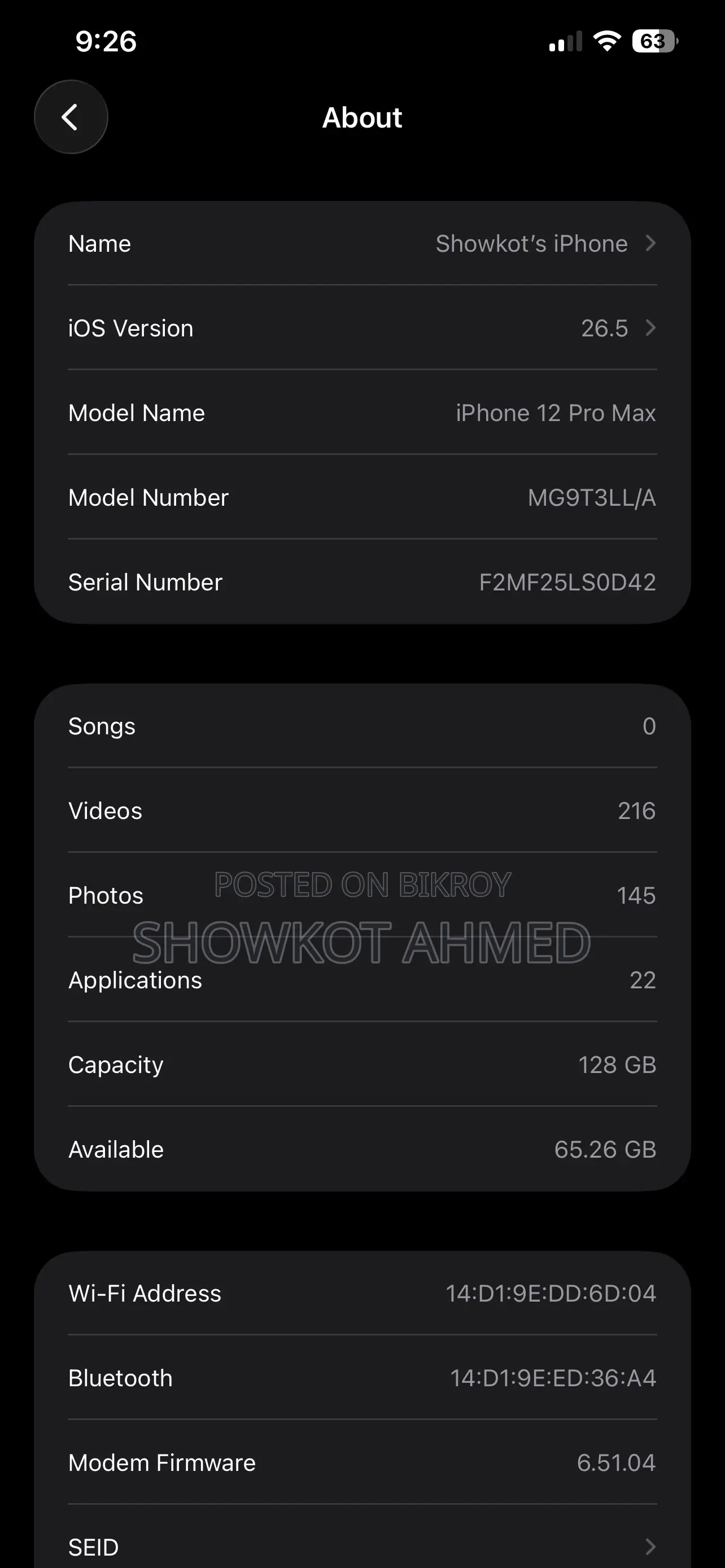 Apple iPhone 12 Pro Max 128 GB Blue