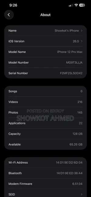 Apple iPhone 12 Pro Max 128 GB Blue