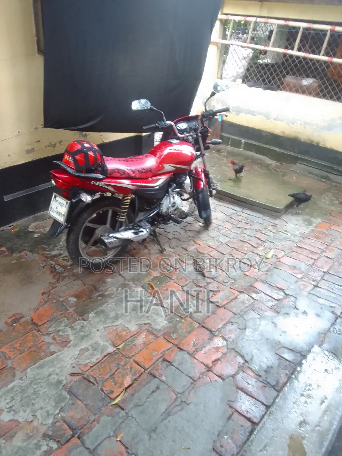 Bajaj Platina 100 2019 Red
