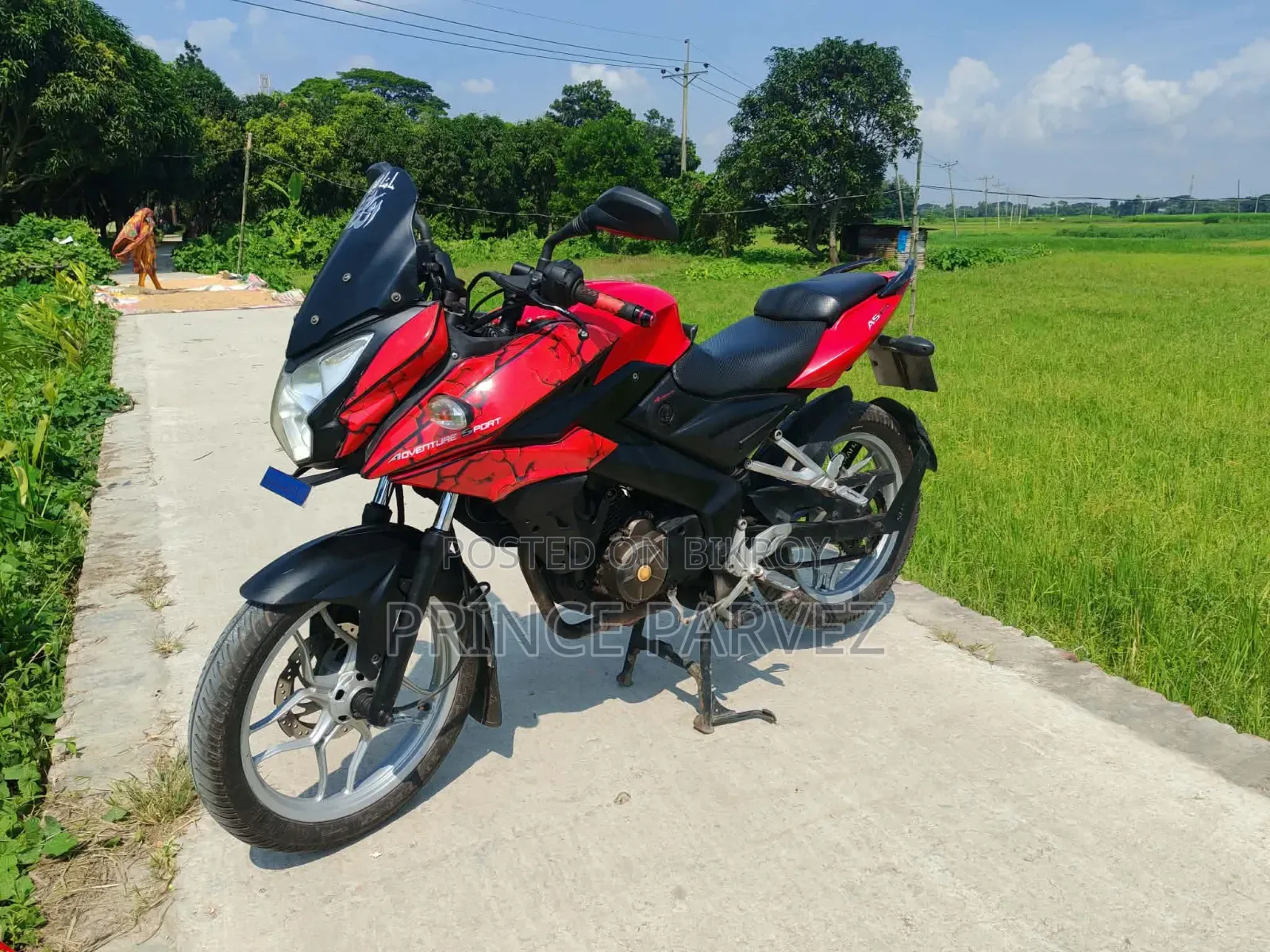 Bajaj Pulsar 150 2016 Red