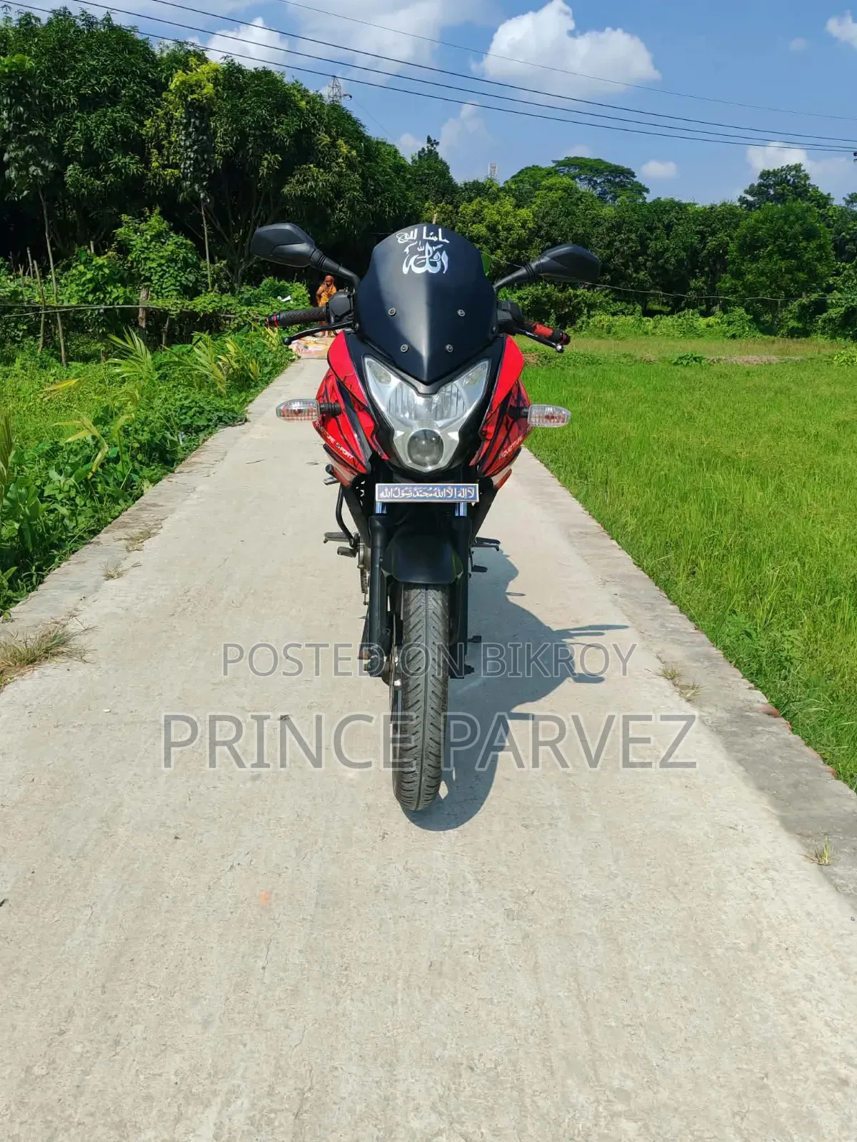 Bajaj Pulsar 150 2016 Red