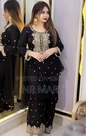 AC Cotton Garara Three Piece