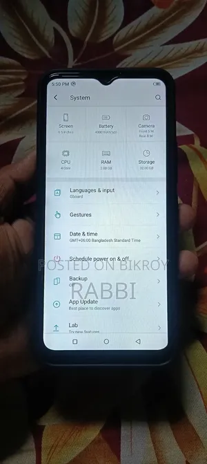 Itel Vision 1 Pro 32 GB Blue