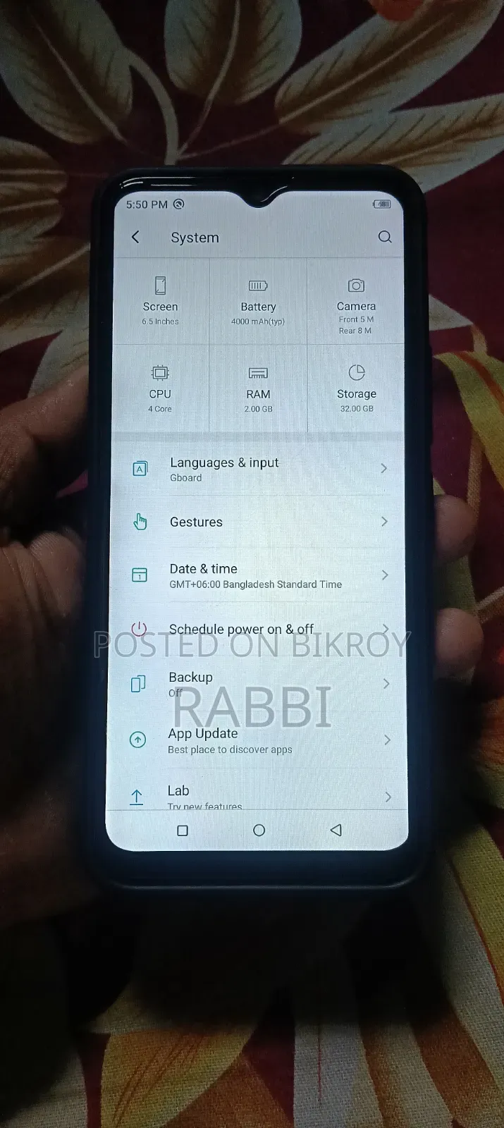 Itel Vision 1 Pro 32 GB Blue