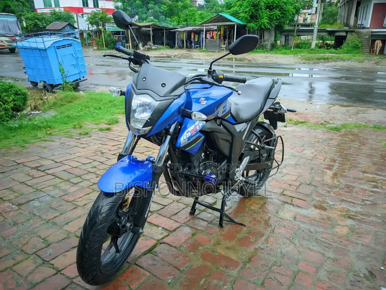 Suzuki Gixxer Monotone 2018 Blue