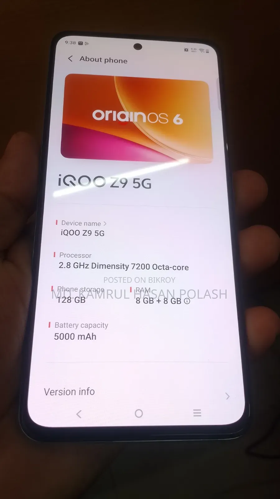 iQOO Z9 128 GB