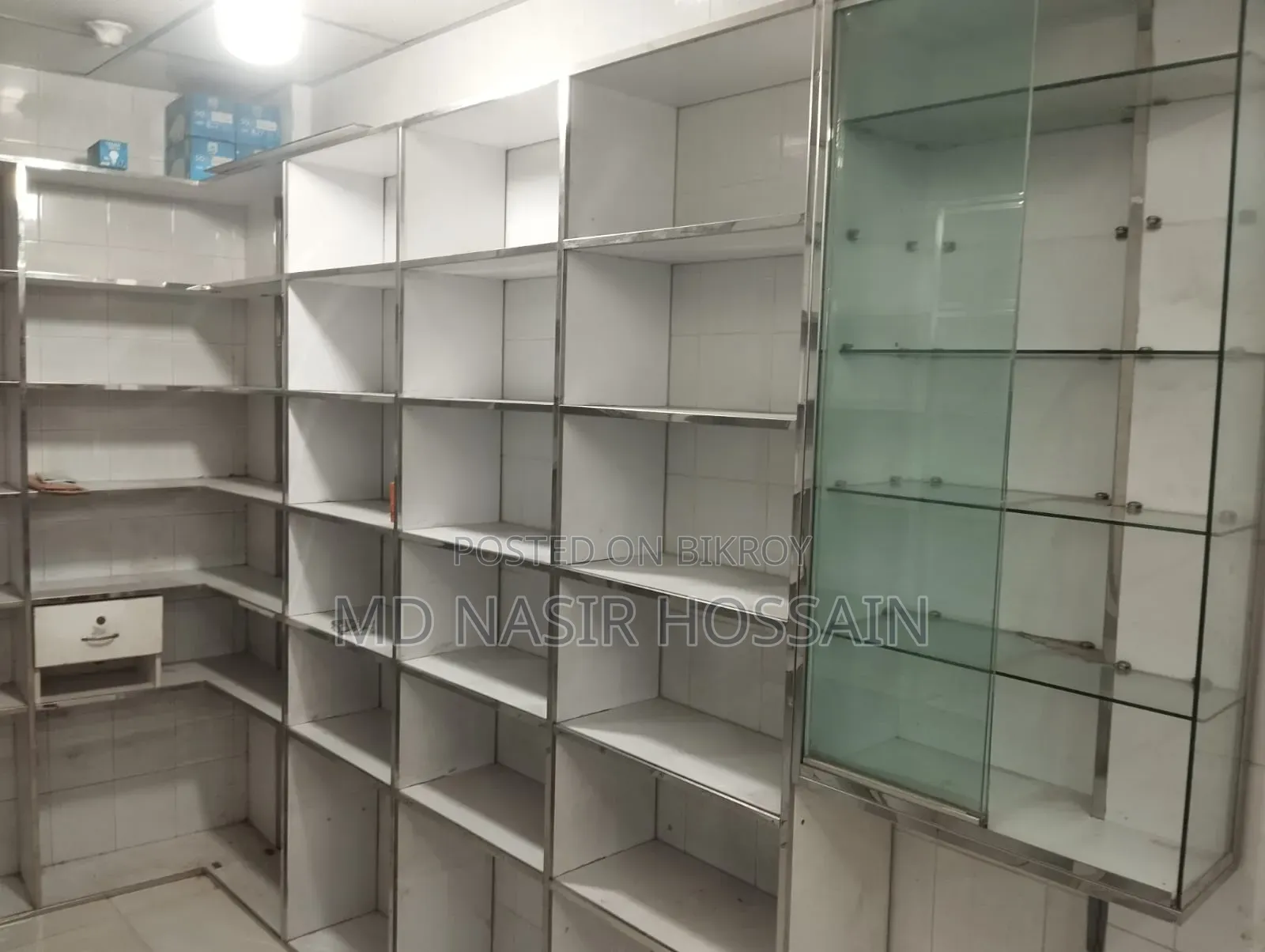 দোকানের ডেকোরেশন বিক্রয়(একদম ফ্রেশ কন্ডিশন)