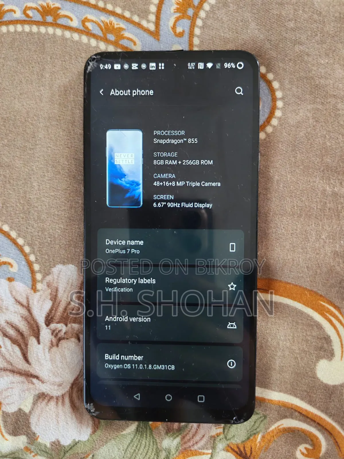 OnePlus 7 Pro 256 GB Gray