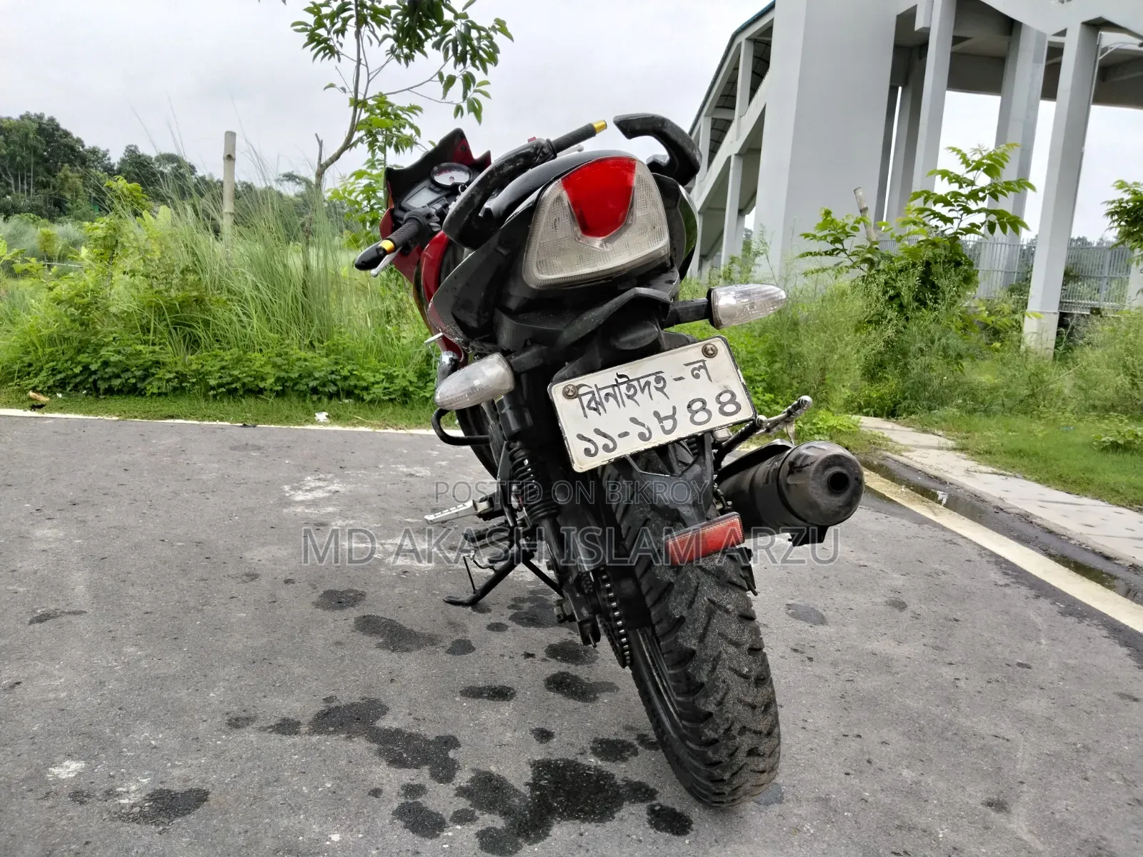 TVS Apache RTR 160 2V 2013 Red