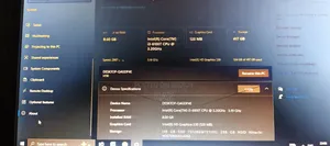 Desktop Computer HP 8GB Intel SSD 500GB