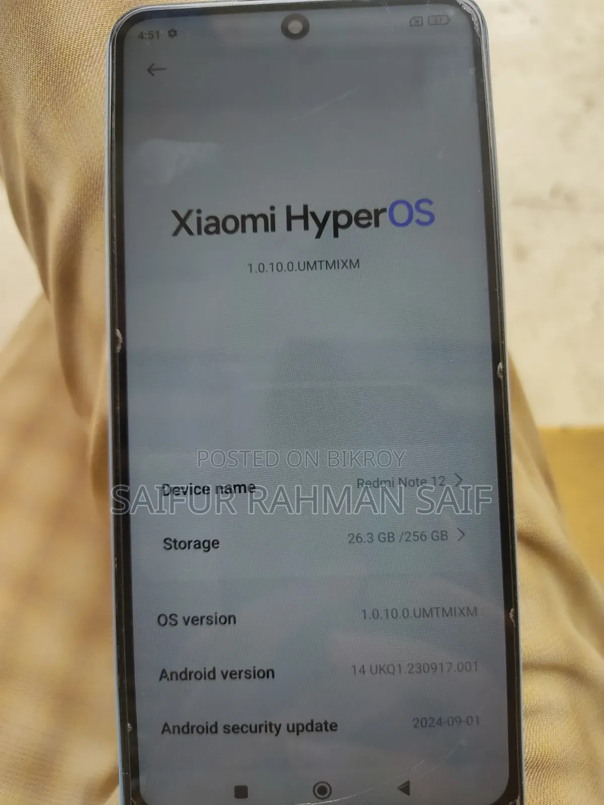 Xiaomi Redmi Note 12 256 GB Blue