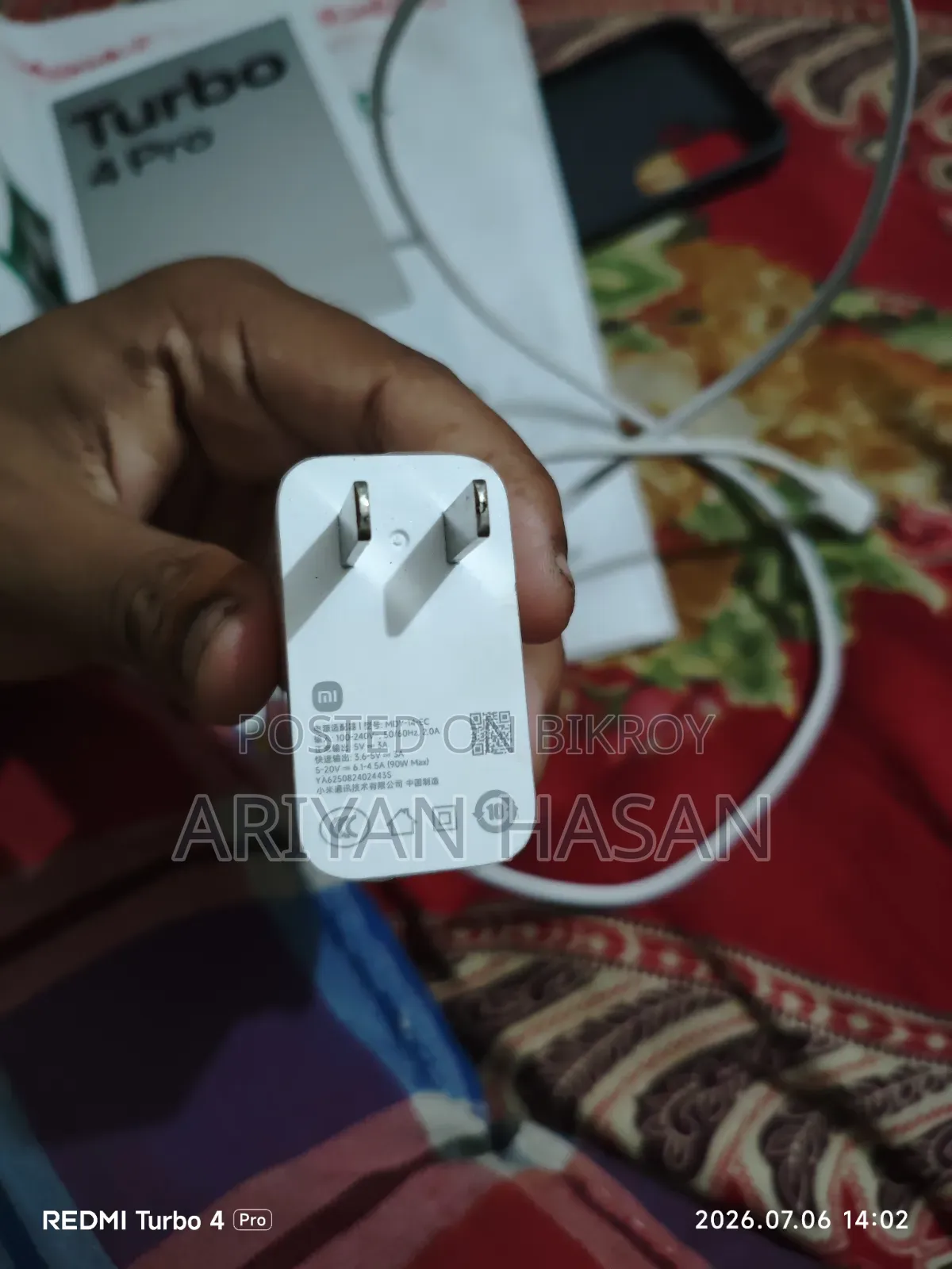 Xiaomi Redmi Turbo 4 Pro 256 GB White