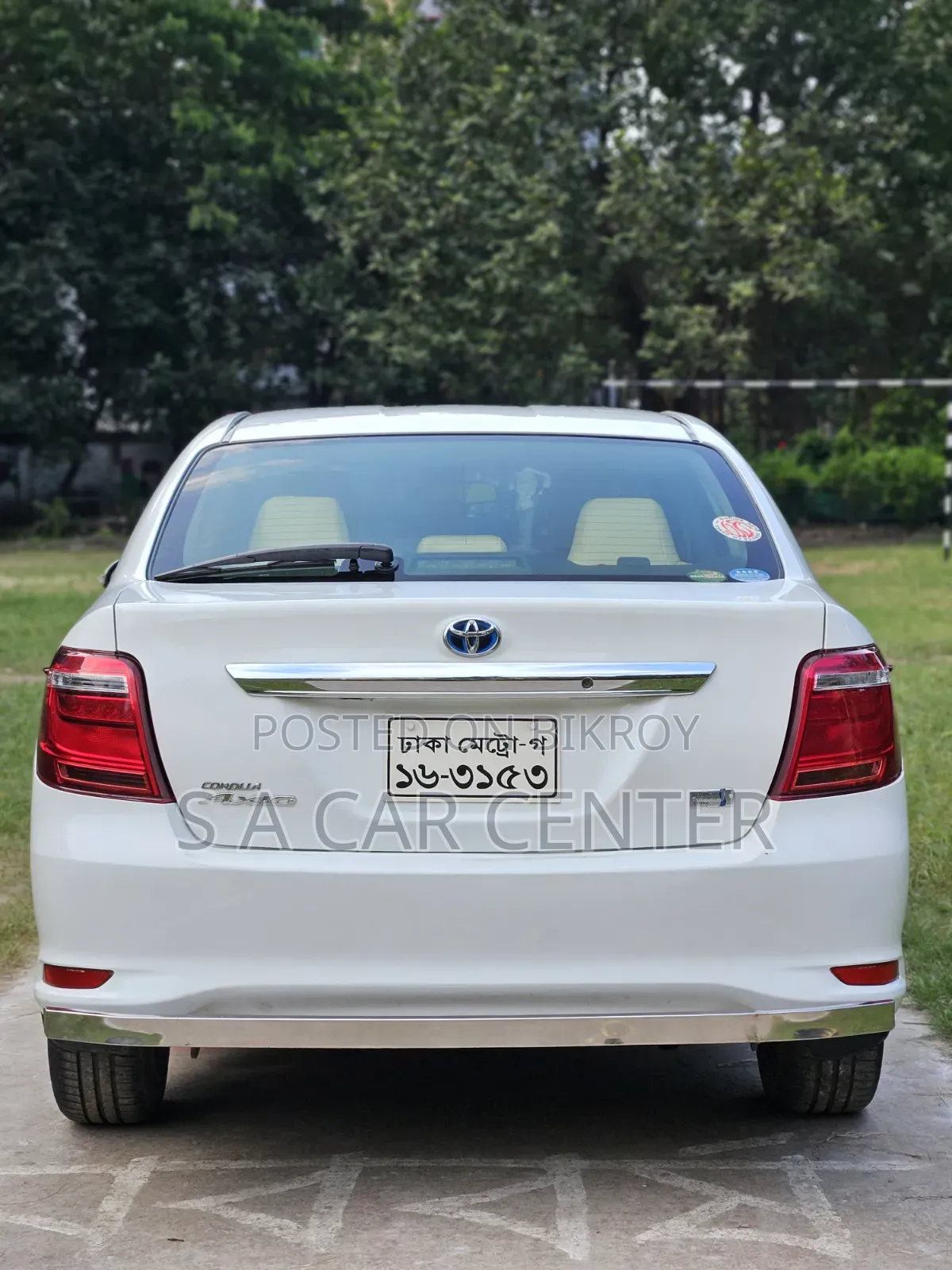 Toyota Axio 2017 White