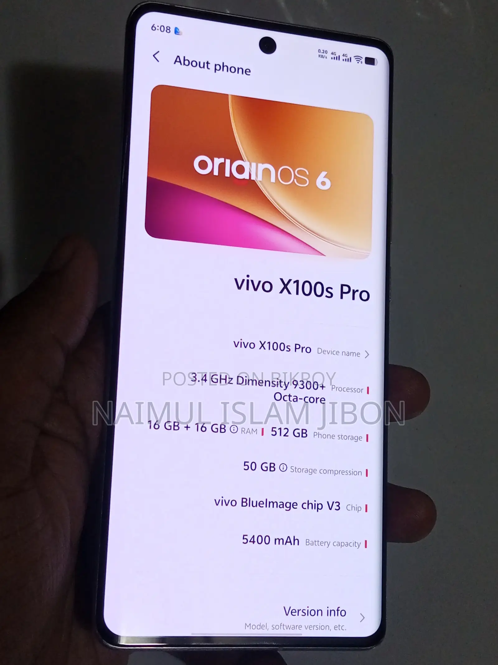 Vivo X100 Pro 512 GB Silver