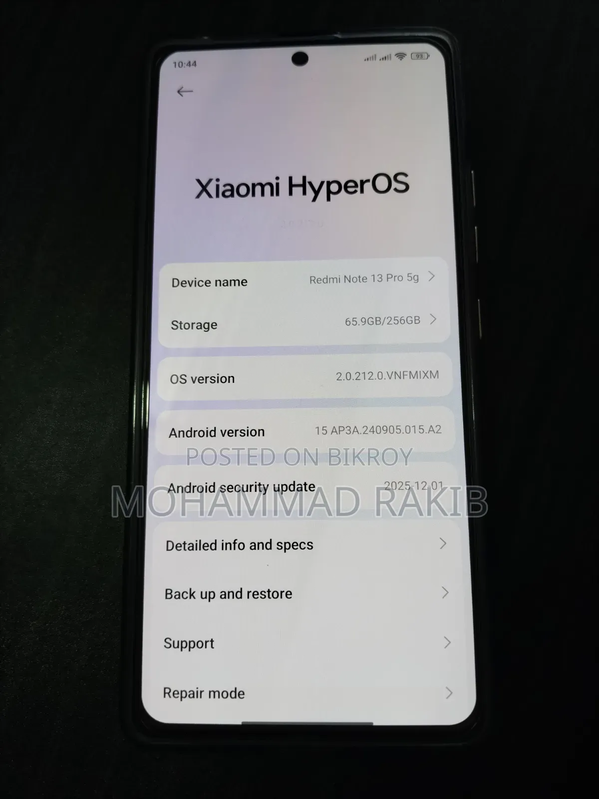Xiaomi Redmi Note 13 Pro 5G 256 GB Purple